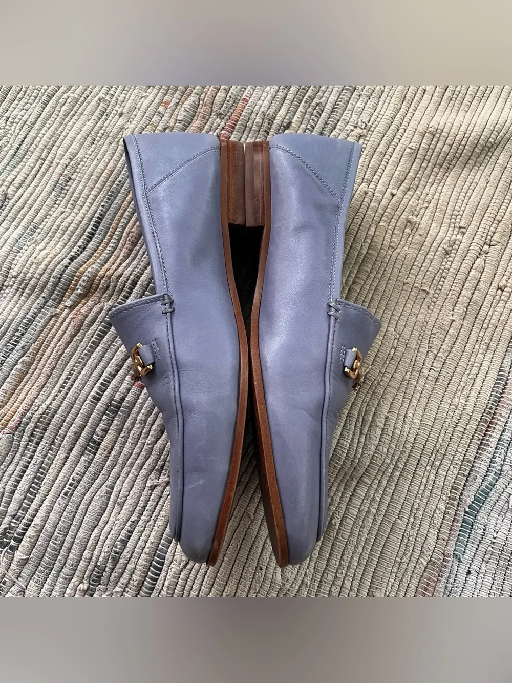 Sam Edelman Loraine Dusty Violet Almond Toe Slip On Fashion Loafers 7.5M